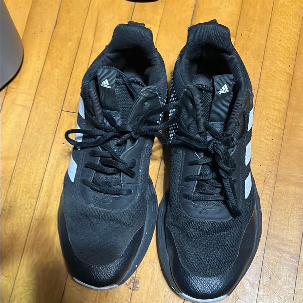 Adidas Black and White Sneakers
